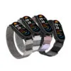 Correa de Metal Para Xiaomi Smartband 9 Broche Magnético