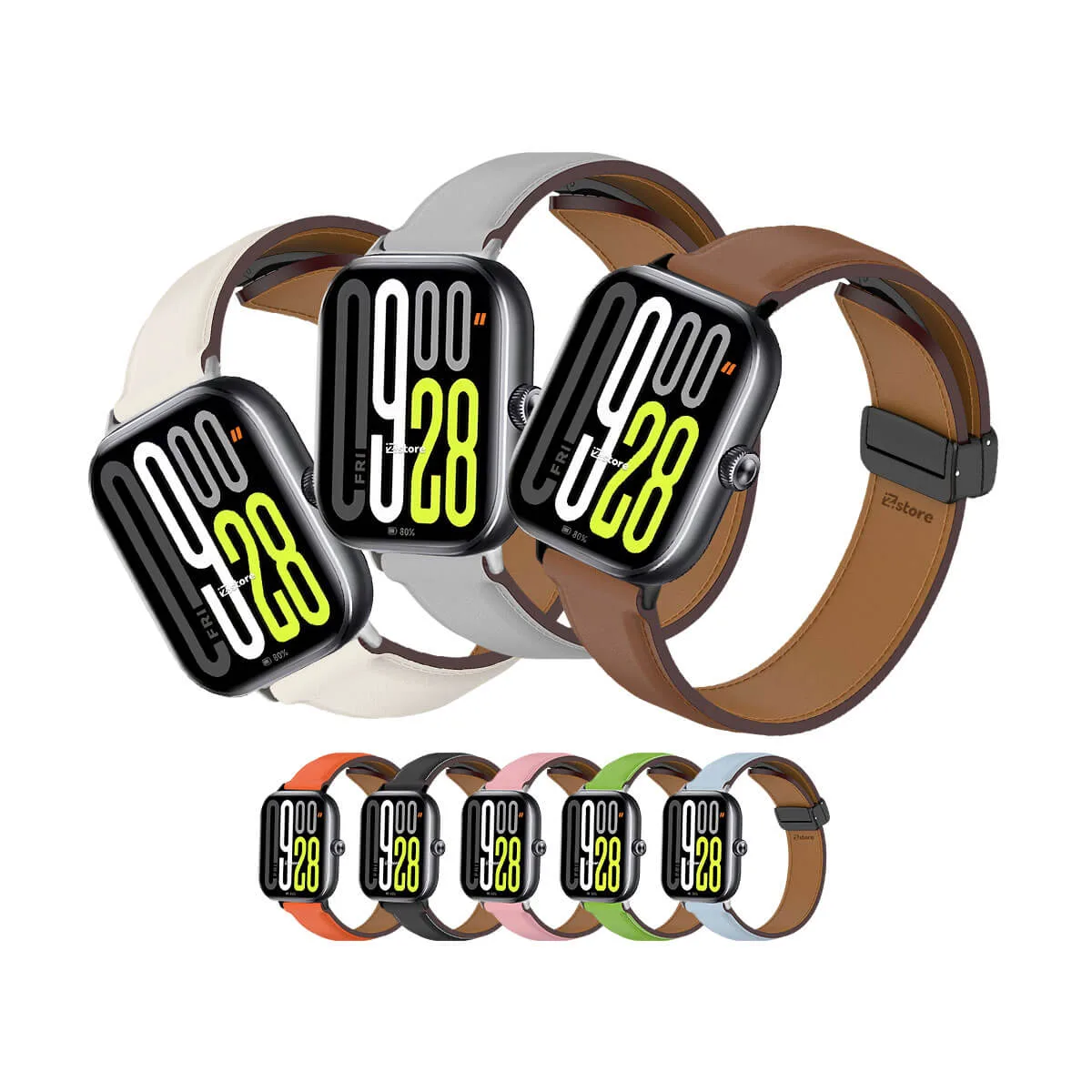 Correa de Cuero para Redmi Watch 5 Broche Magnetico