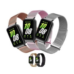 Correa de Metal Para Samsung Galaxy Fit 3 Tipo Malla Magnética