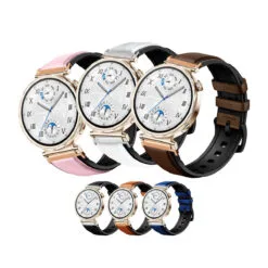Correa de Cuero para Huawei Watch GT5 Hebilla 41mm