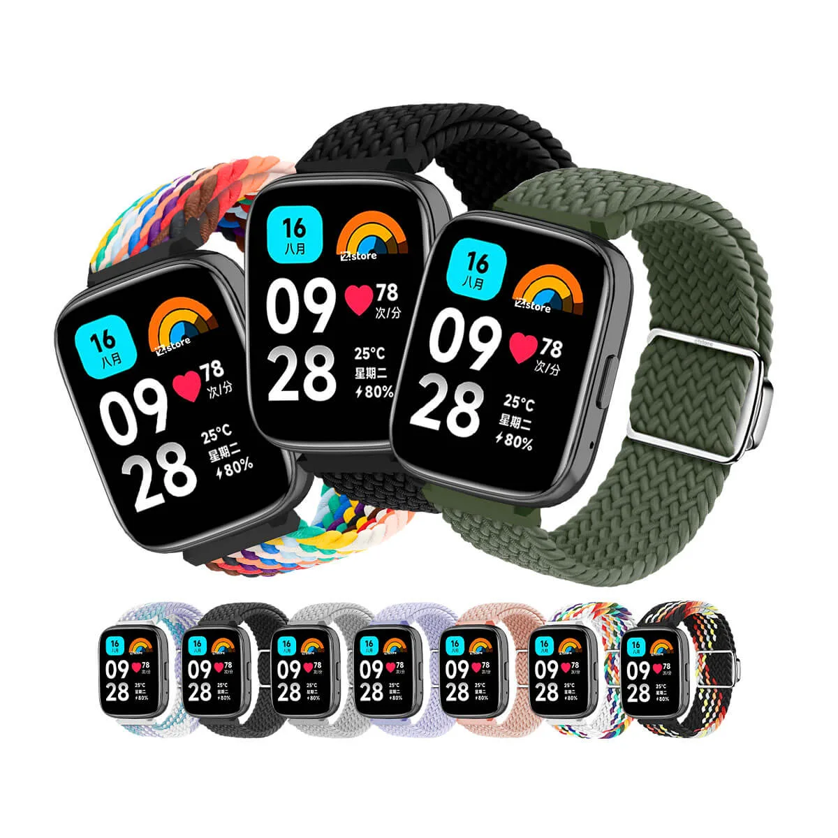 Correa de Nylon para Redmi Watch 3 Active Broche Magnético