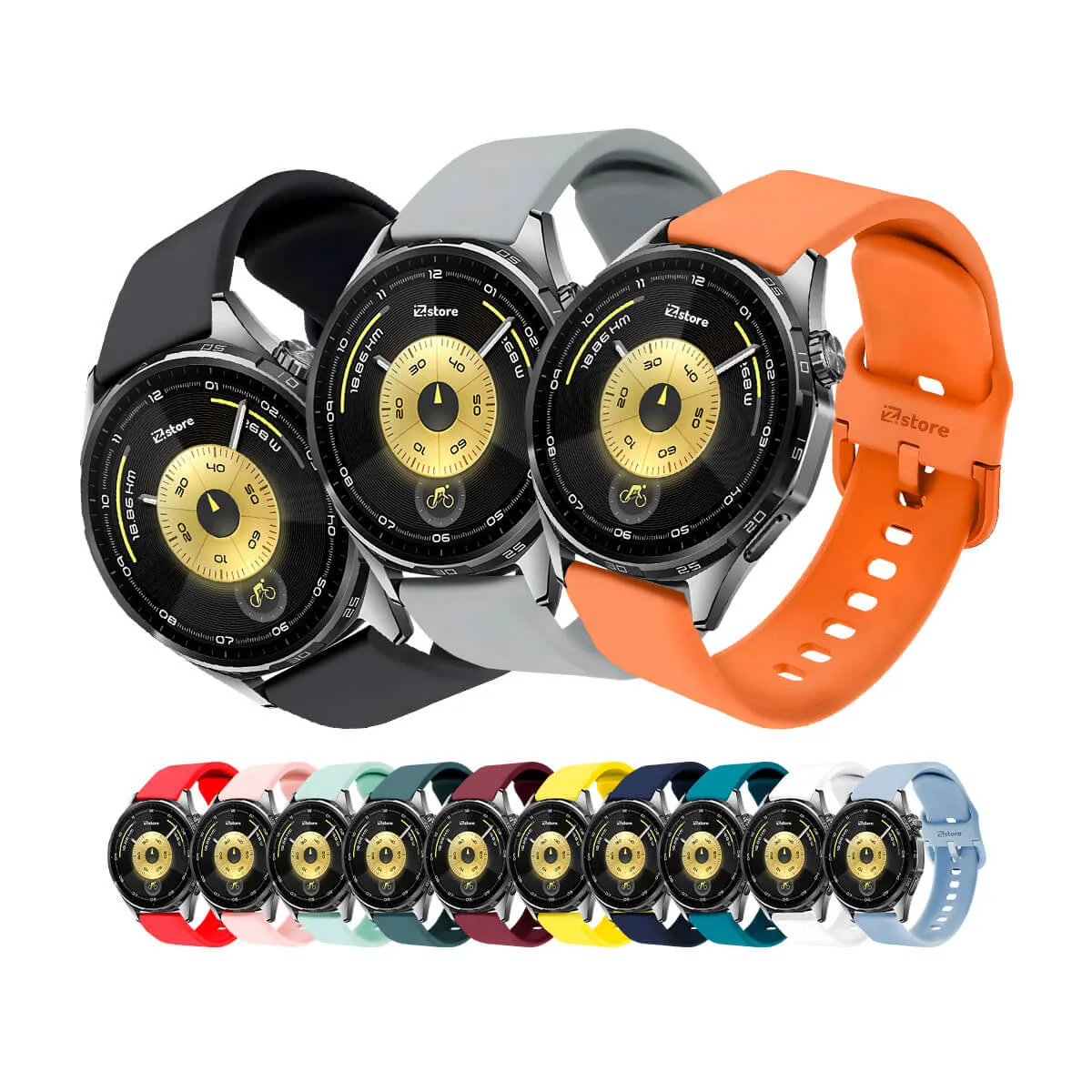 Correa de Silicona Para Huawei Watch GT6 46mm Hebilla