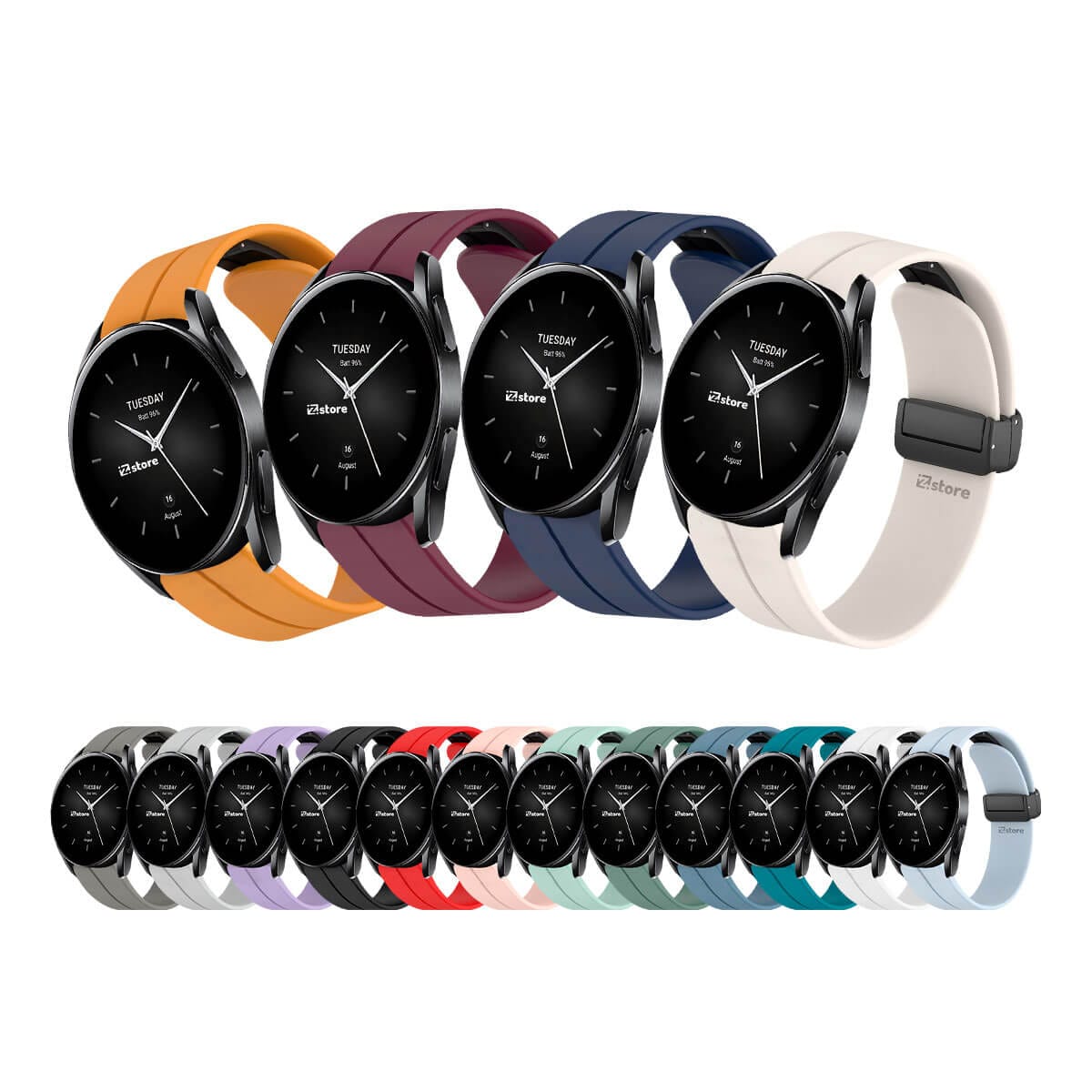 Correa de Silicona Para Xiaomi Watch S2 Broche Magnético