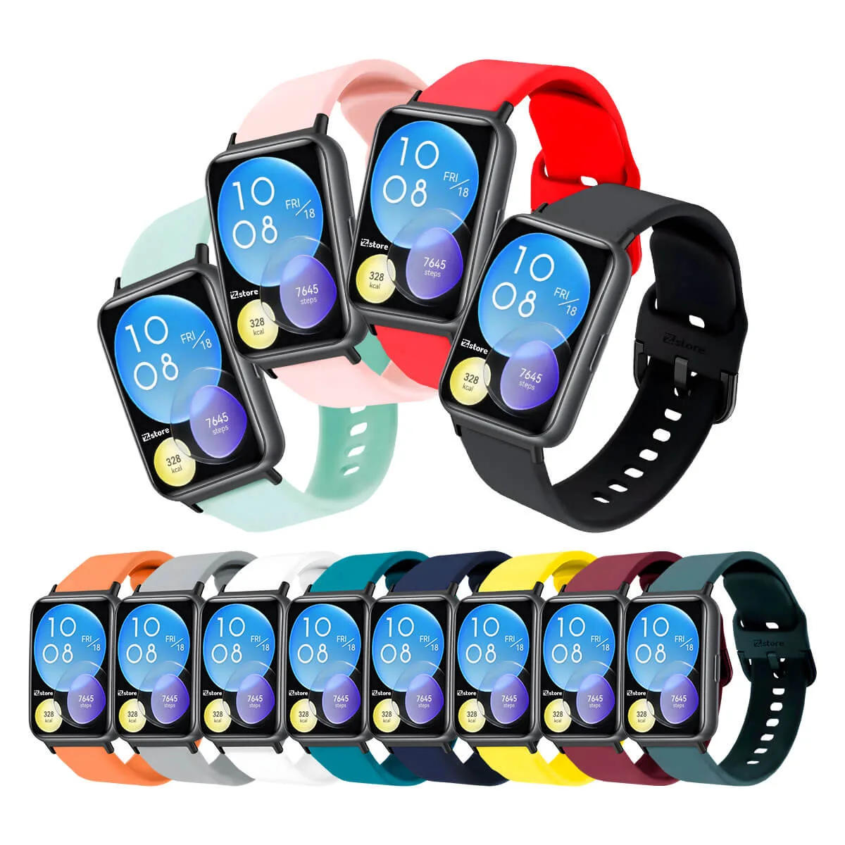 Correa de Silicona Para Huawei Watch Fit 2 Hebilla