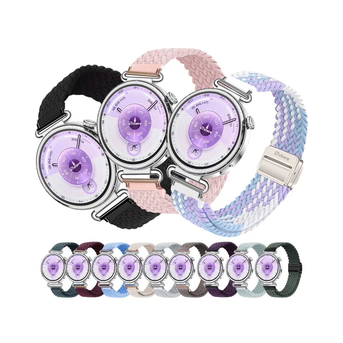 Correa de Nylon Para Huawei Watch GT6 41MM Broche Magnético