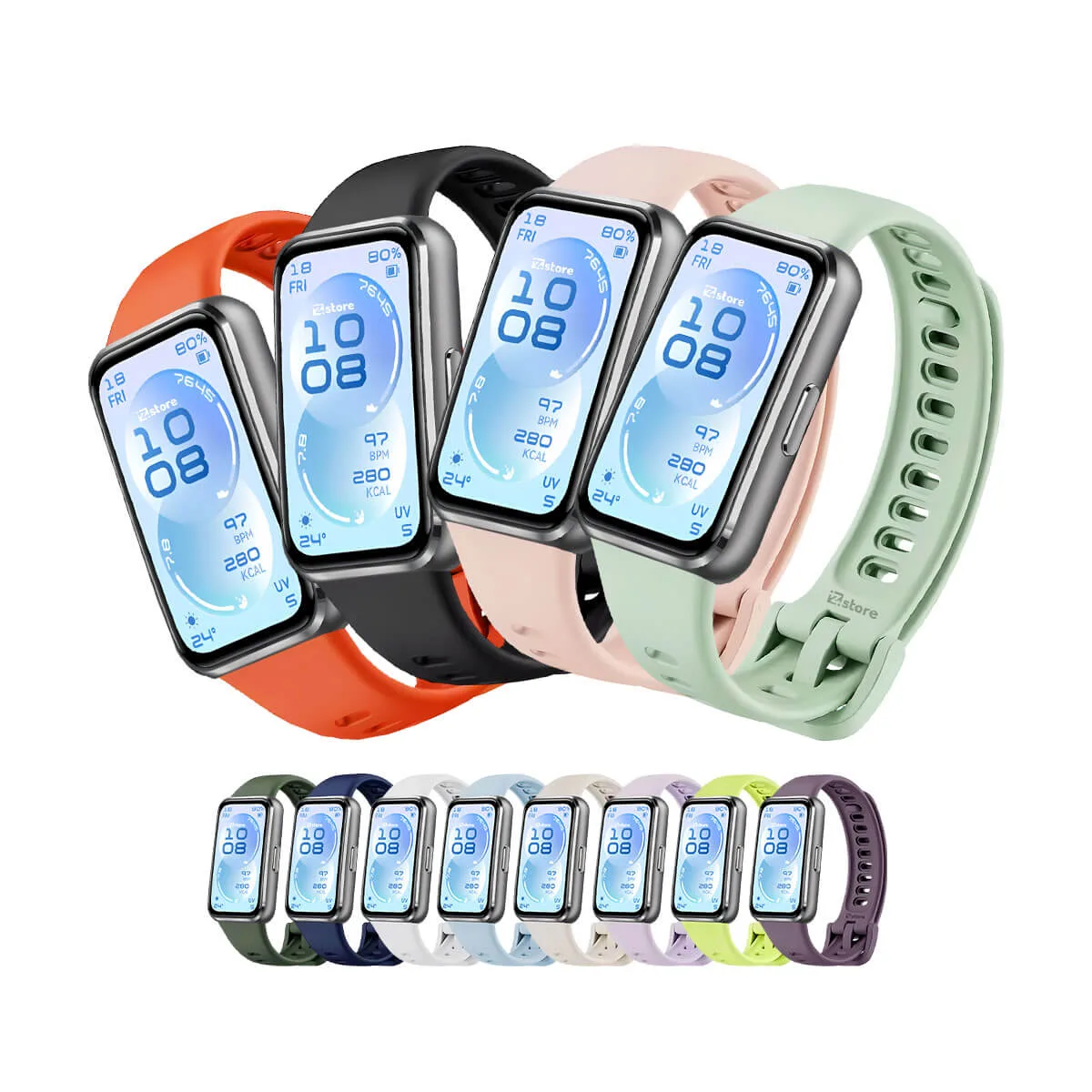 Correa de Silicona Para Huawei Band 11 Hebilla