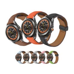 CORREA DE CUERO PARA XIAOMI WATCH S4 SPORT BROCHE MAGNETICO