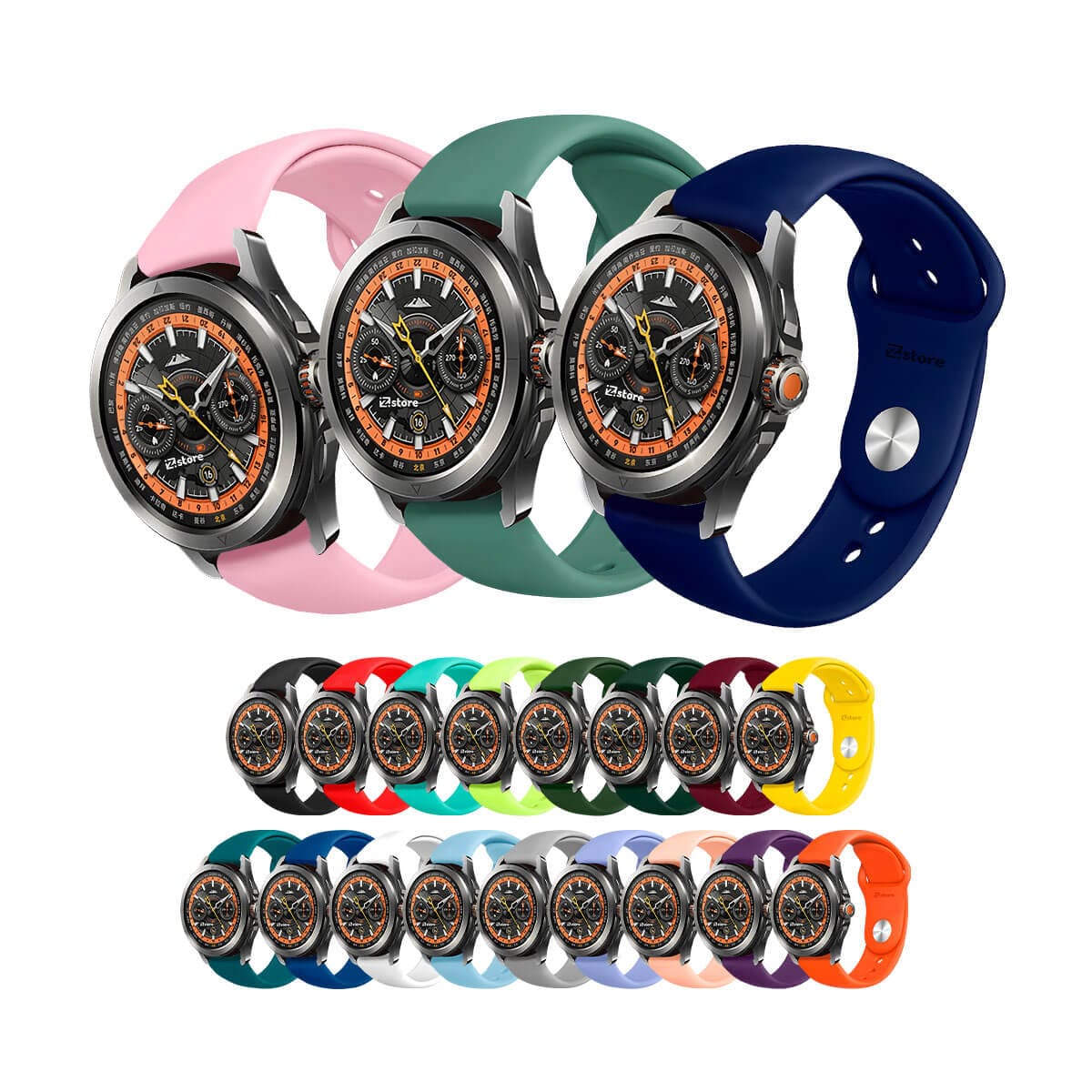 Correa de Silicona para Xiaomi Watch S4 Sport Broche Metal