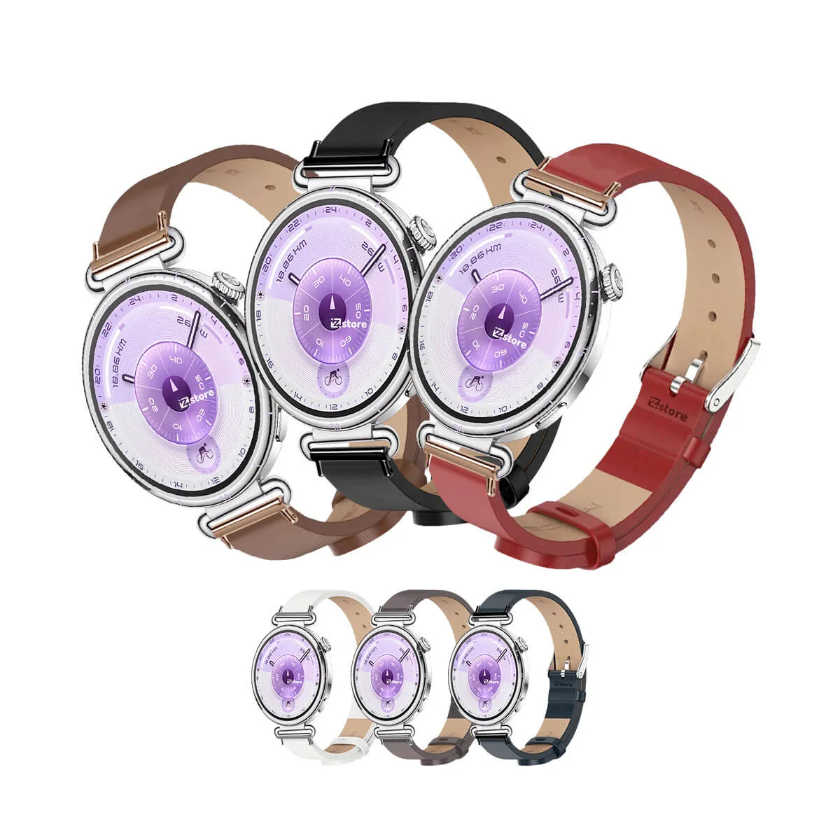 Correa de Cuero para Huawei Watch GT6 41mm Hebilla