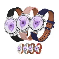 CORREA DE CUERO PARA HUAWEI WATCH GT6 41MM HEBILLA
