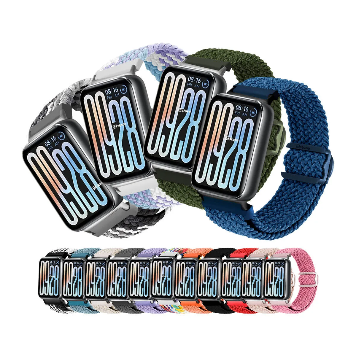 Correa de Nylon para Xiaomi Smartband 9 Pro Broche PVC
