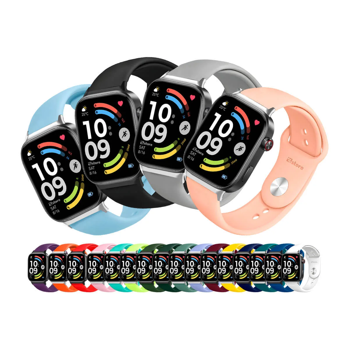 Correa de Silicona Para Redmi Watch 6 Broche Metal