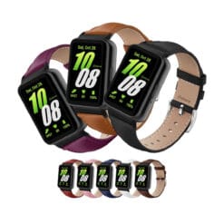 CORREA DE CUERO PARA SAMSUNG GALAXY FIT 3 HEBILLA