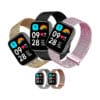 CORREA DE METAL PARA REDMI WATCH 3 ACTIVE TIPO MALLA MAGNÉTICA