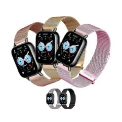 CORREA DE METAL PARA REDMI WATCH 5 LITE TIPO MALLA MAGNETICA