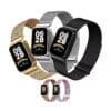Correa de Metal Para Xiaomi Smartband 9 Active Tipo Malla Magnética