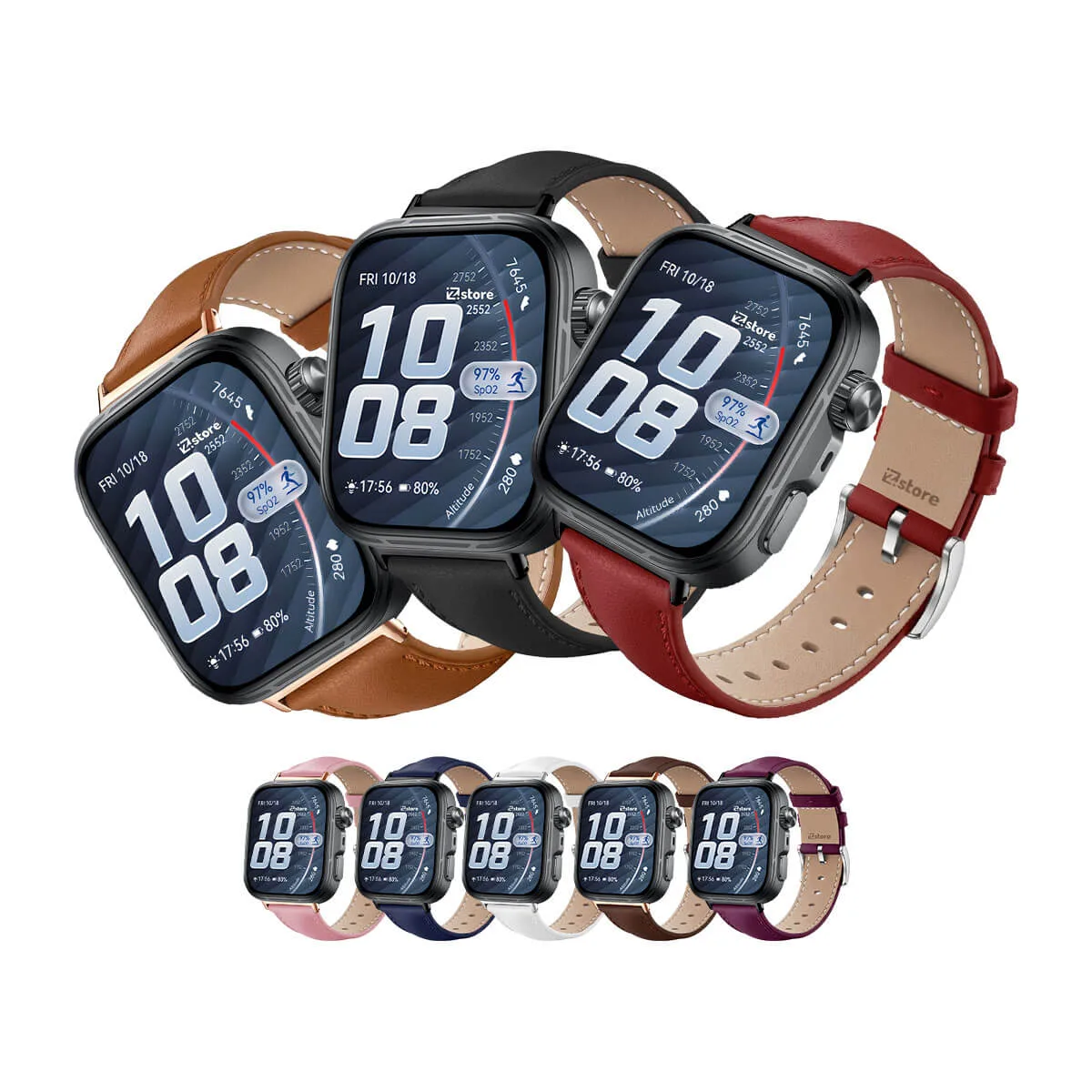 Correa de Cuero para Huawei Watch Fit 5 Pro con Hebilla