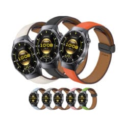 Correa de Cuero para Huawei Watch GT6 Pro Broche Magnético