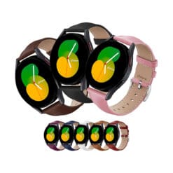 Correa de Cuero para Samsung Galaxy Watch 5 con Hebilla