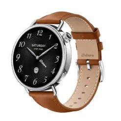 Correa de Cuero para Xiaomi Watch S4 41mm Hebilla - MARRON