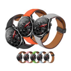 Correa de Cuero para Xiaomi Watch S5 Broche Magnético