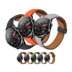 Correa de Cuero para Xiaomi Watch S5 Broche Magnético