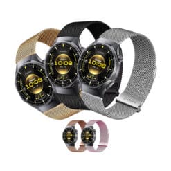 Correa de Metal para Huawei Watch GT6 Pro Tipo Malla Magnética