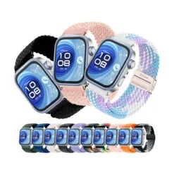 Correa de Nylon para Huawei Watch Fit 4 Pro con Broche Magnético