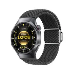 Correa de Nylon para Huawei Watch GT6 Pro Broche Magnético - GRIS OSCURO