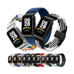 Correa de Nylon para Xiaomi Smart Band 9 Active con Broche Magnético