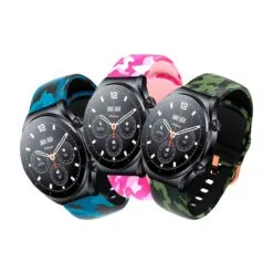 Correa de Silicona para Xiaomi Watch S1 Camuflada con Hebilla