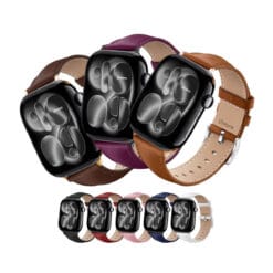 Correa de Cuero para Apple Watch Serie 11 42-46Mm con Broche Magnético