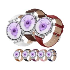 Correa de Cuero con Hebilla para Smartwatch de 18mm