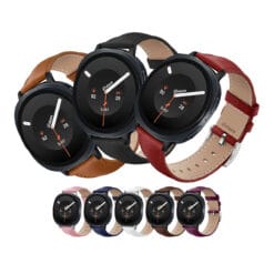 Correa de Cuero para Samsung Galaxy Watch 9 con Hebilla
