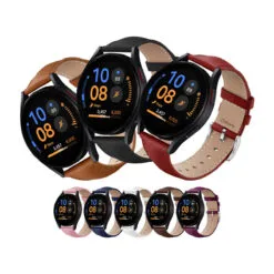 Correa de Cuero para Samsung Galaxy Watch Fe con Hebilla