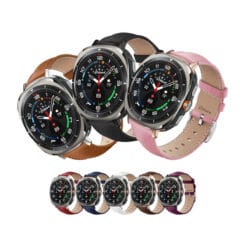 Correa de Cuero para Samsung Galaxy Watch Ultra con Hebilla