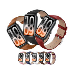 Correa de Cuero para Xiaomi Smart Band 10 Pro con Hebilla