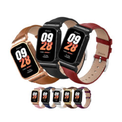 Correa de Cuero para Xiaomi Smart Band 8 Active Hebilla