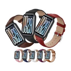 Correa de Cuero para Xiaomi Smart Band 9 Pro con Hebilla