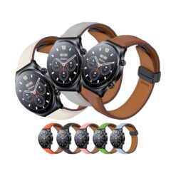 Correa de Cuero para Xiaomi Watch S1 con Broche Magnético