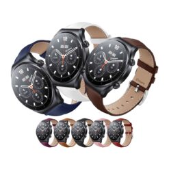 Correa de Cuero para Xiaomi Watch S1 con Hebilla