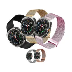 Correa de Metal Para Samsung Galaxy Watch Ultra Tipo Malla Magnética