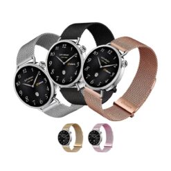 Correa de Metal Tipo Malla Magnética para Smartwatch de 18mm