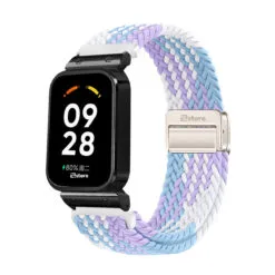 Correa de Nylon para Redmi Band 2 con Broche Magnético - Black, TRICOLOR LILA