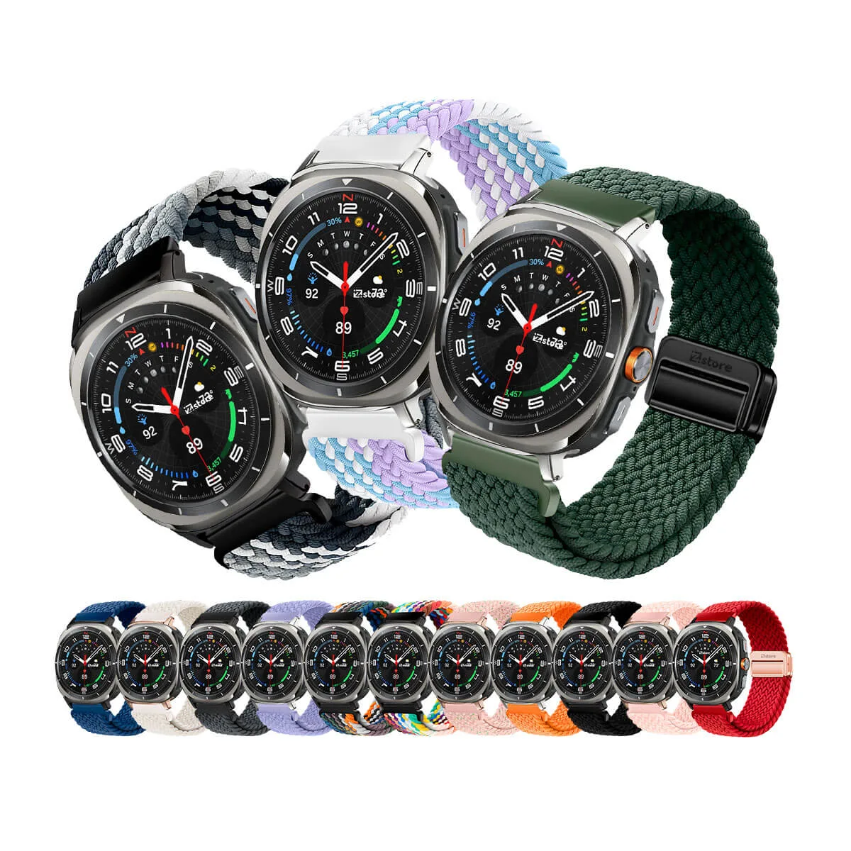 Correa de Nylon para Samsung Galaxy Watch Ultra con Broche Magnético