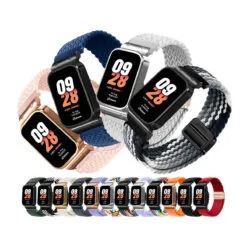 Correa de Nylon para Xiaomi Mi Band 8 Active con Broche Magnético
