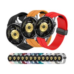 Correa de Silicona con Broche Magnético para Smartwatch de 22mm
