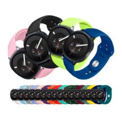 Correa de Silicona Para Samsung Galaxy Watch 9 Broche Metálico