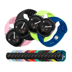 Correa de Silicona Para Samsung Galaxy Watch 9 Broche Metálico