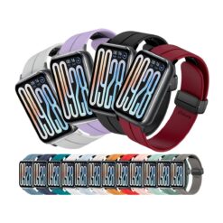 Correa de Silicona Para Xiaomi Smart Band 9 Pro con Broche Magnético